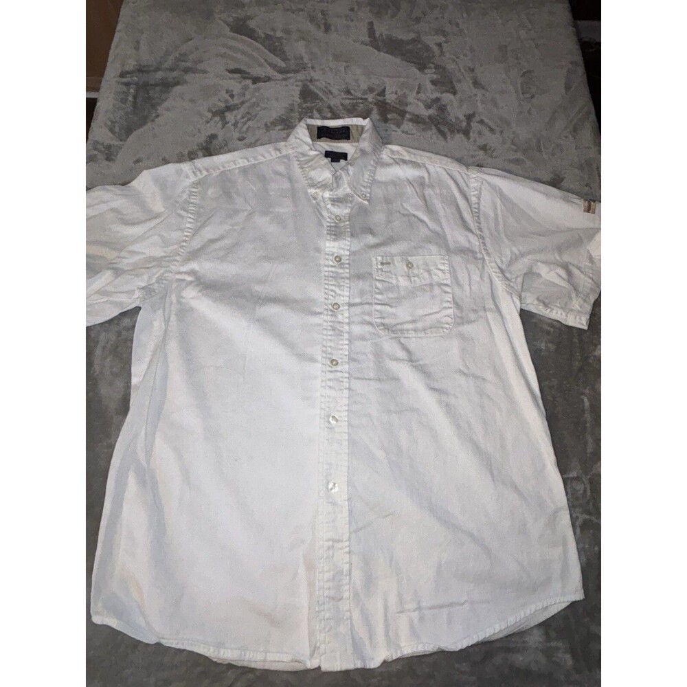 Andrews Outdoors Mens Short Sleeve Button Shirt NHRA Logo 2XL